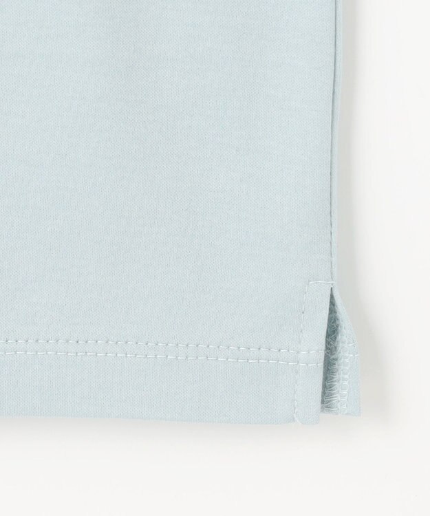 Feroux チュールスリーブ Tシャツ スカイブルー系