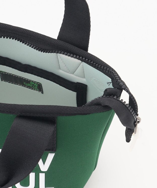 PW CIRCULUS 【新サイズ / 小さくなってもっと使いやすく！】【UNISEX】PW ロゴカートバッグ ゴルフ グリーン系