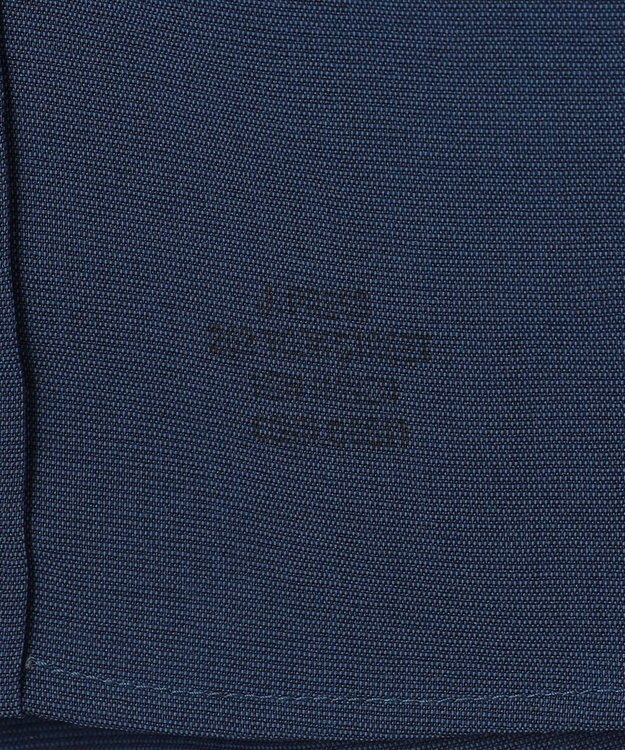 J.PRESS MEN 【遮熱 / 高通気性】ハケメパッチフラップ 半袖シャツ / B.D. ネイビー系