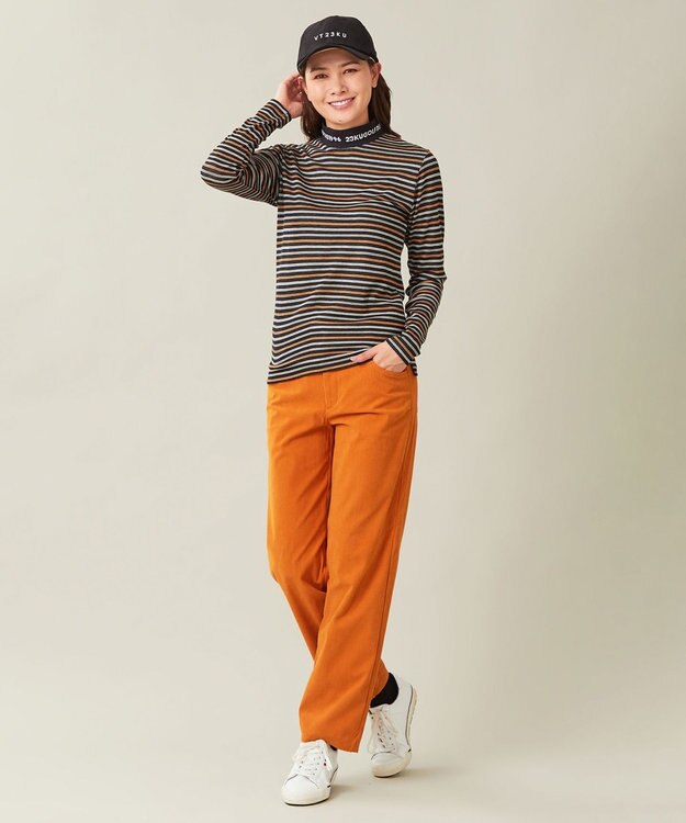 23区GOLF 【WOMEN】コーデュロイ キャップ いつものコーデに合わせやすいシンプル設計 ブラック系