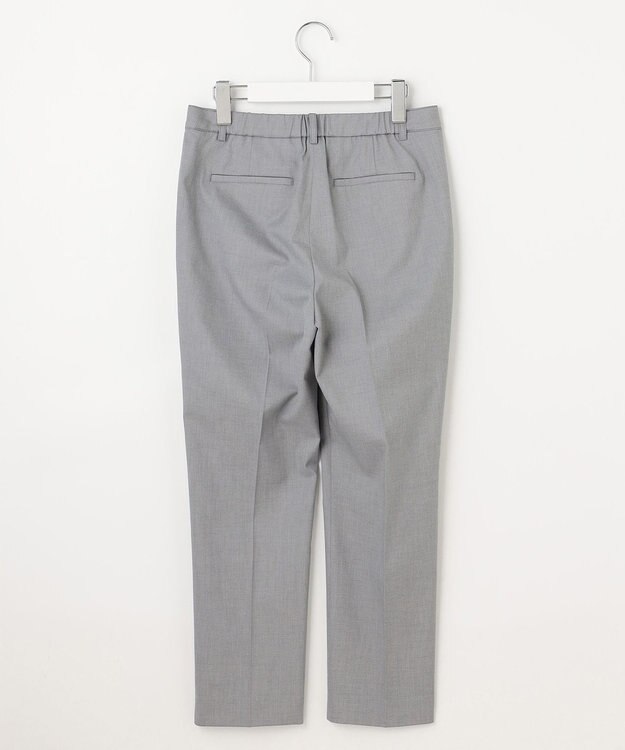 J.PRESS LADIES 【セットアップ対応・洗える・撥水】コットンFITTY テーパード パンツ グレー系
