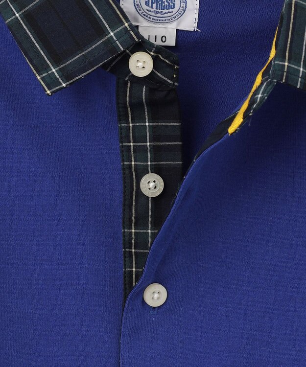 J.PRESS KIDS 【110-130cm】ブル ポロシャツ ロイヤルブルー系