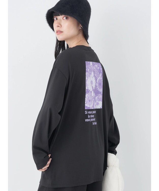 earth music&ecology Ａｕ　ｐｅｔｉｔ　ｂｏｎｈｅｕｒ　ロンＴ Black