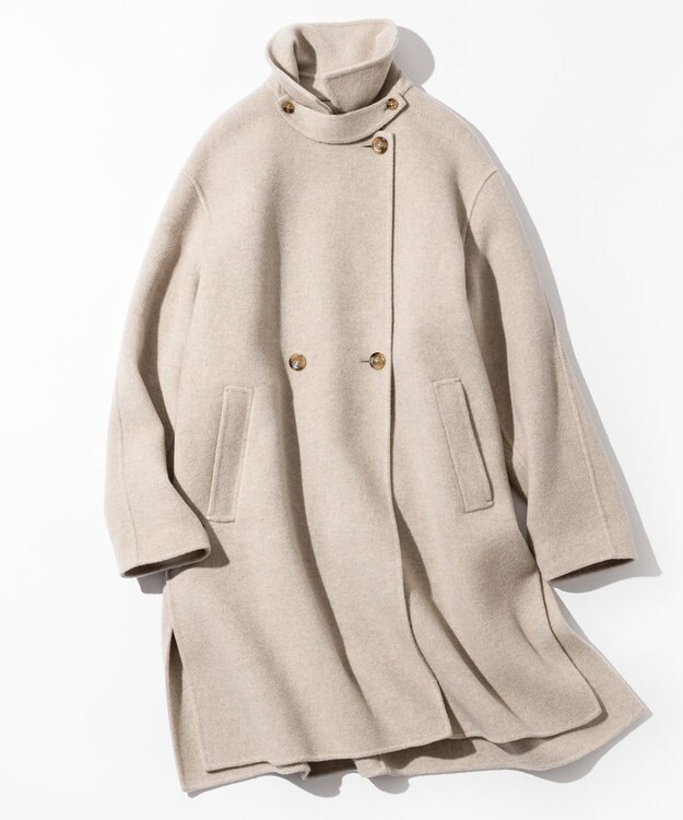 23区 L 【VERYベストアウター大賞「ロングアウター賞」受賞！/滝沢眞規子さん着用】 MANTECOPure リバー チェスターコート オートミール系