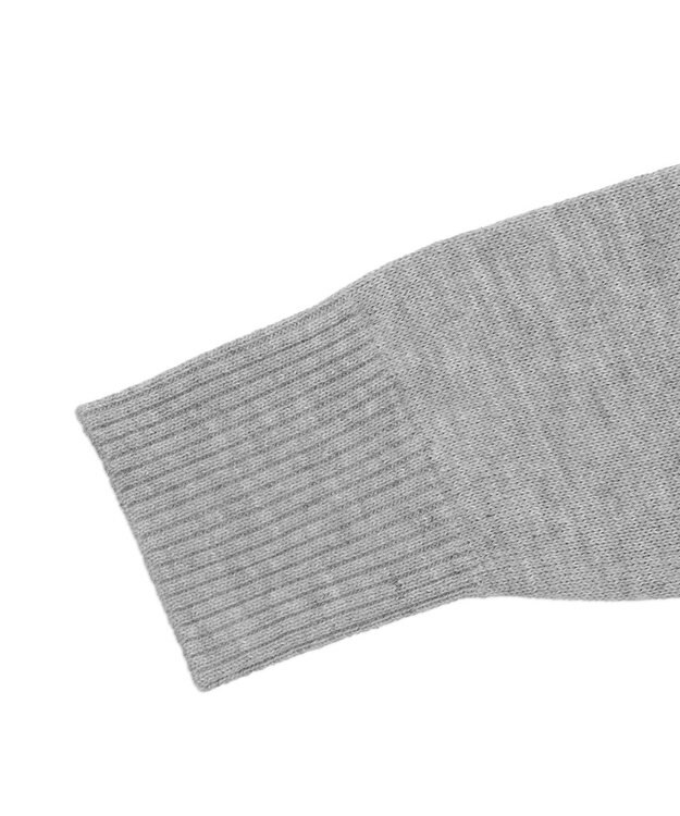 WEGO 【WEB限定/2025年秋冬新作//洗濯OK/毛玉レス/MLXLサイズ展開/オフィス/カジュアル】ベーシックニットカーディガン 杢グレー