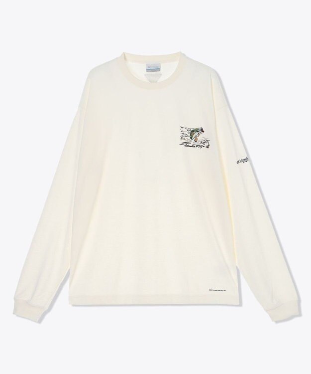 Columbia Columbia/ バーンノベルグラフィックロングスリーブTシャツ /コロンビア Sea Salt、 Bass