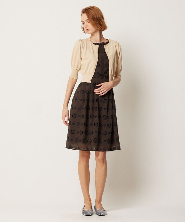 TOCCA 【消臭・洗える】GERBERA DARLING ドレス ブラウン系7