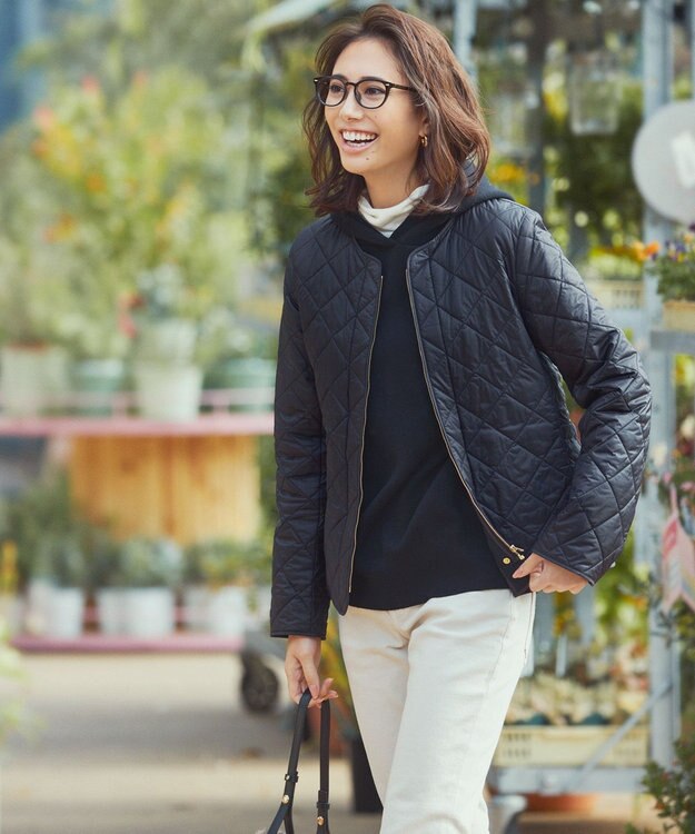 23区 【CLASSY.1月号掲載】スムージーコットン シアー ニット ホワイト系