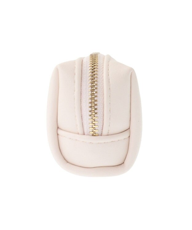 Maison de FLEUR パールビジュー合皮リボンロングポーチ Light Pink