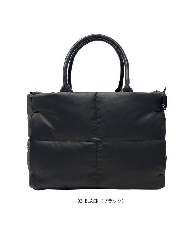 ROOTOTE 1243【軽量】フェザールー.デリ.ルートートカロ-A 03：ブラック