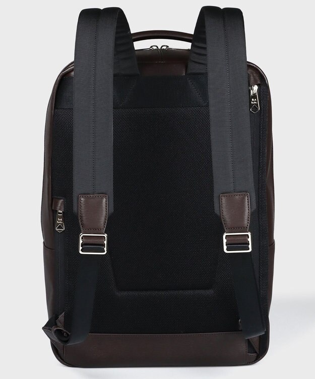 Paul Smith ストローグレインレザー リュック ダークブラウン