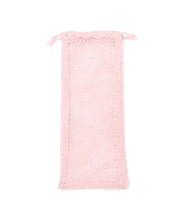 Chacott フラワー半メッシュ巾着S ロイヤルピンク