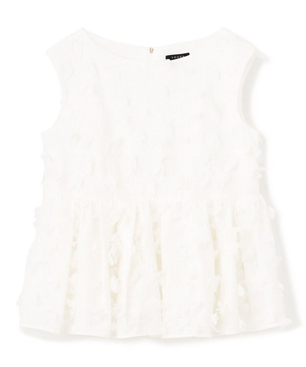 TOCCA 【消臭】SLEEPING PETALS ブラウス オフ