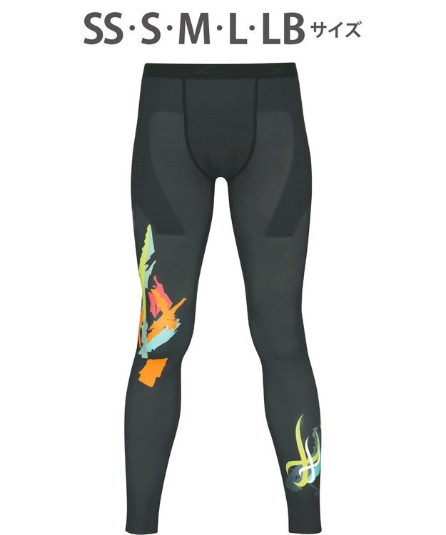 CW-X 【MEN】 CW-X スポーツタイツ 股関節・腰サポート 下半身の軸がブレにくい 球技 陸上 ロング 足首丈 3Lサイズまで対応 大きいサイズ メンズ HOO509 /ワコール グリーン