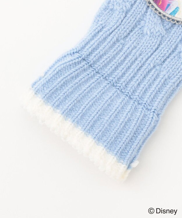 ANY KIDS 【ディズニー/FROZEN】ワッペン付き手袋 サックスブルー