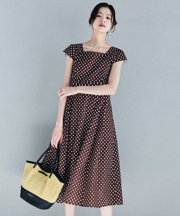 TOCCA MIGNON BASKET かごバッグ ベージュ系