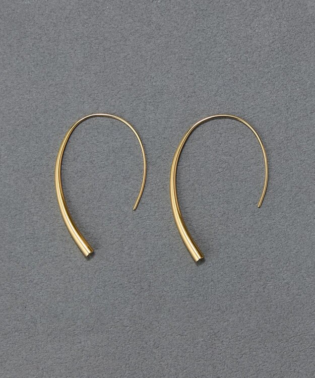 Phoebe 〈金属アレルギー対応〉エアリーフックピアス　ゴールド　ステンレス ゴールド