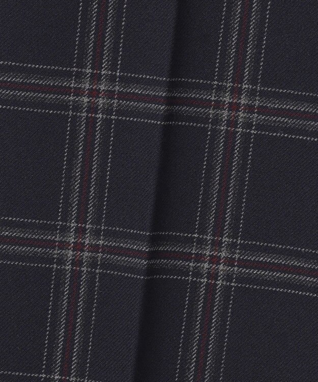 ANY SIS 【大人百花掲載 ヨンアさん着用】シリーズ累計7万本突破！サーモ2WAYストレッチ テーパードパンツ ネイビーウインドペンチェック