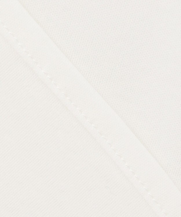 自由区 【洗える】エンブロイダリー スキッパーチュニック アイボリー系