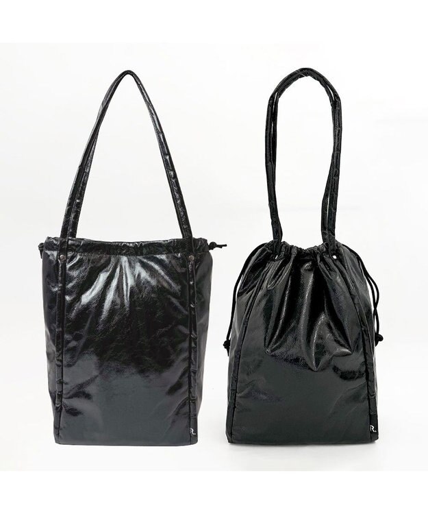 ROOTOTE 1334【キラキラ光る】LT.アーキャトル.ブリング-ブリング-A 02：ブラック