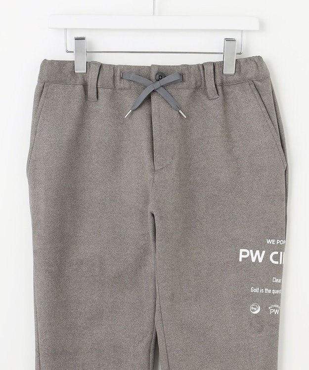 PW CIRCULUS 【MEN】スエードライクテーパードパンツ グレー系