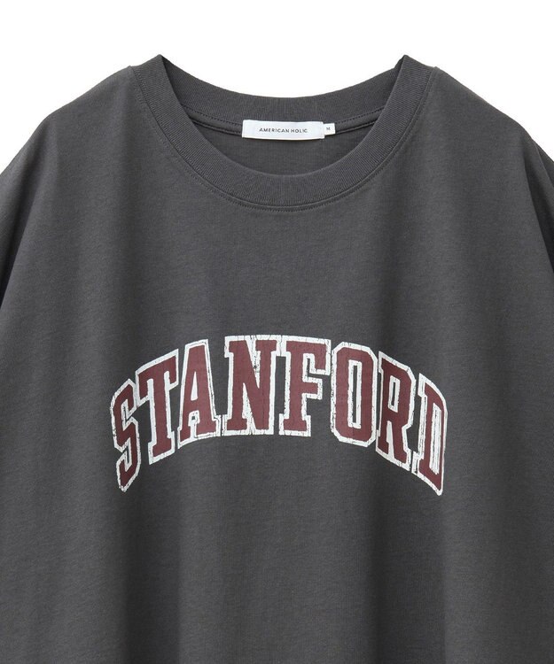 AMERICAN HOLIC STANFORD BIGプルオーバー Charcoal Gray