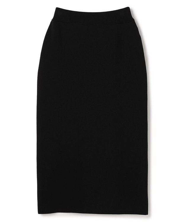 UNFILO BEAUTY FORM KNIT ペプラムセットアップ ブラック