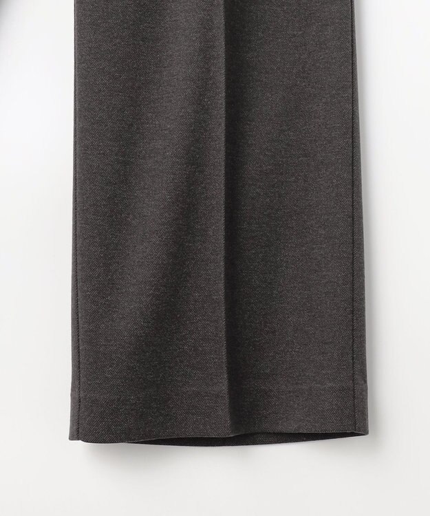 ANY SIS S センタープレスメランジ パンツ チャコール