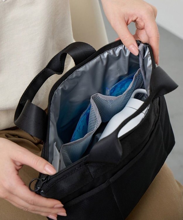 ROOTOTE 3596【ルートート】PT.サーモキーパー.ランチS.ベーシック-D 01：ブラック