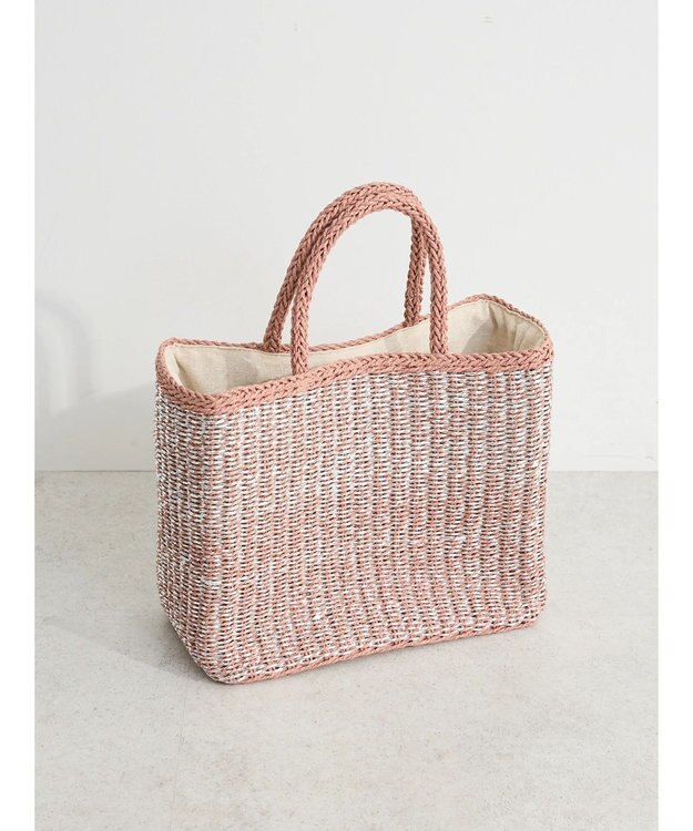 Green Parks ・ラメかごバッグ Pink