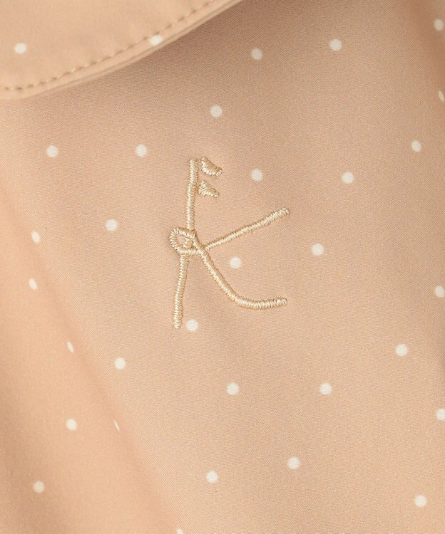 組曲 KIDS 【150-160㎝】ランダムドット ブルゾン ベージュ系5