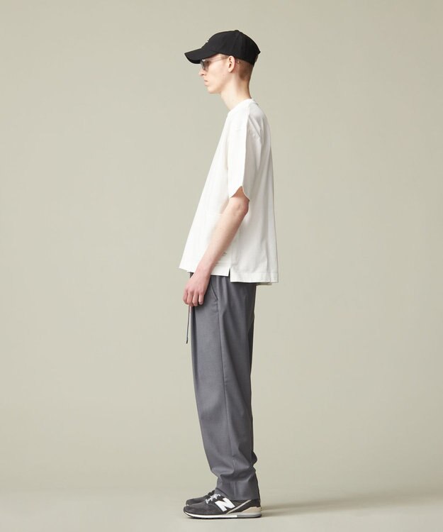 J.PRESS YORK STREET 【UNISEX】スラックスパンツ ライトグレー系