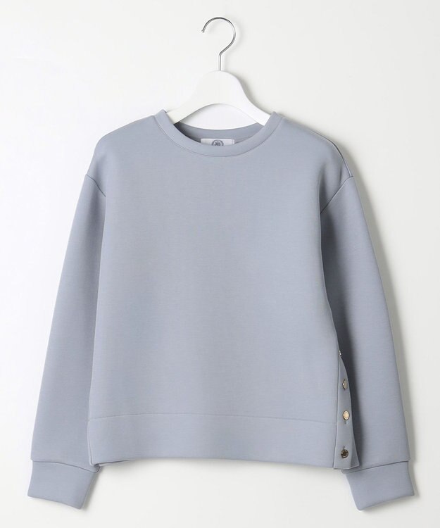 J.PRESS LADIES ダンボールジャージー カットソー ブルーグレー系