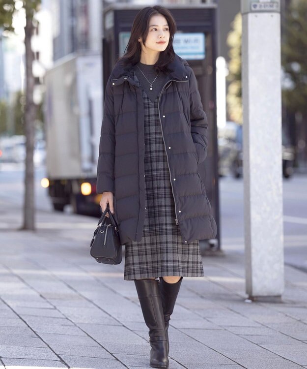 J.PRESS LADIES デザインパールワントップ ネックレス シルバー系