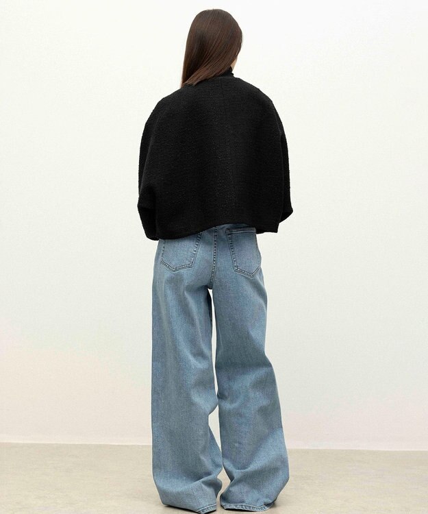 NAVE 【ReNAVE】ネップツイード ジャケット ブラック系