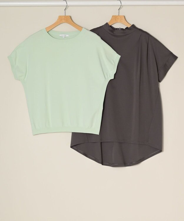 ONWARD Reuse Park スタッフおすすめ！トップスSET商品/サイズ38【23区】ニット春夏×【自由区】カットソー春夏 その他