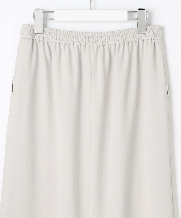 J.PRESS LADIES L 【WEB限定カラーあり・洗える・接触冷感・吸水速乾】Lightジョーゼット ナロー スカート 【WEB限定】グレージュ系