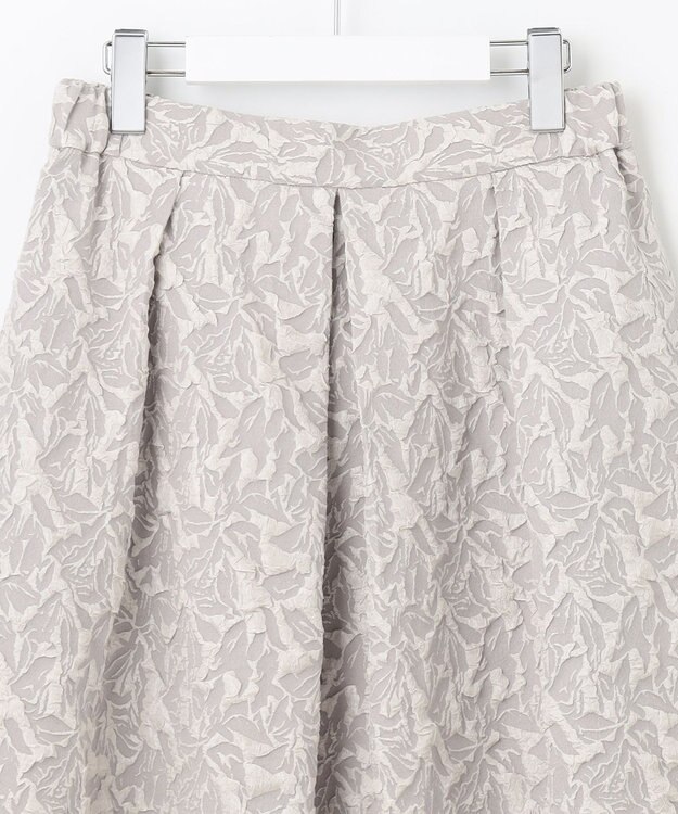 Feroux 【セットアイテム】ニット×ジャガードスカート セット ピンク系