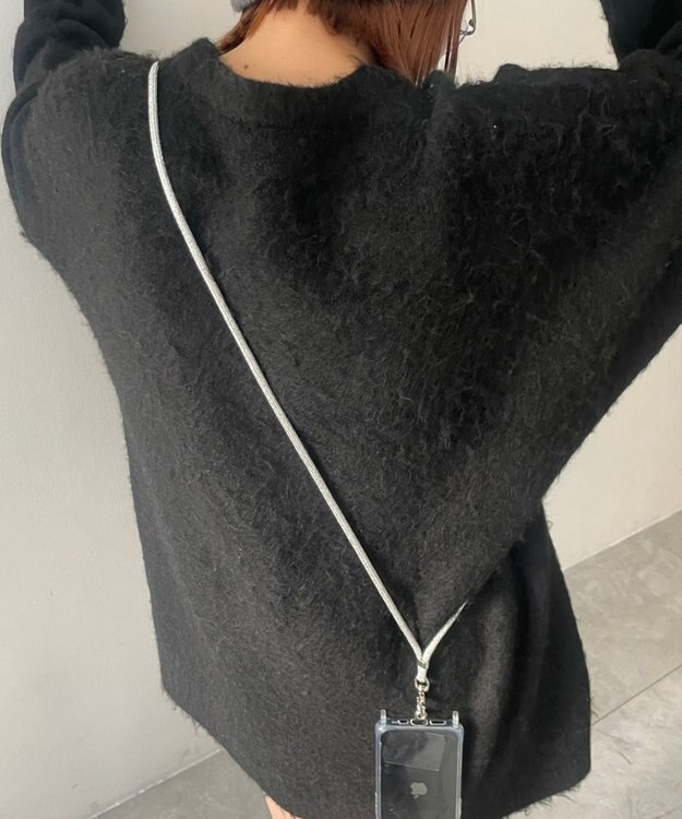 WEGO シート付きロープストラップ シルバー