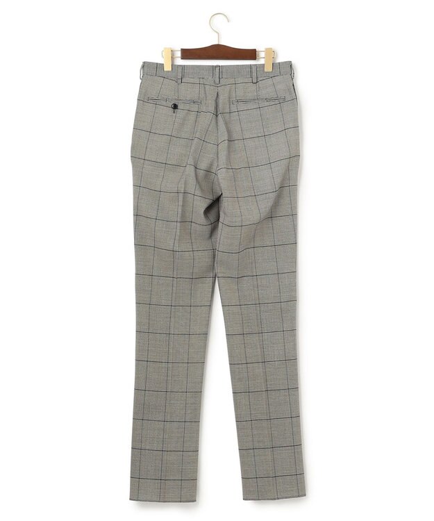 J.PRESS MEN 【J.PRESS BASIC】ペピンメリノコンフォート ストレッチミックスチェック スラックス ブラック系4