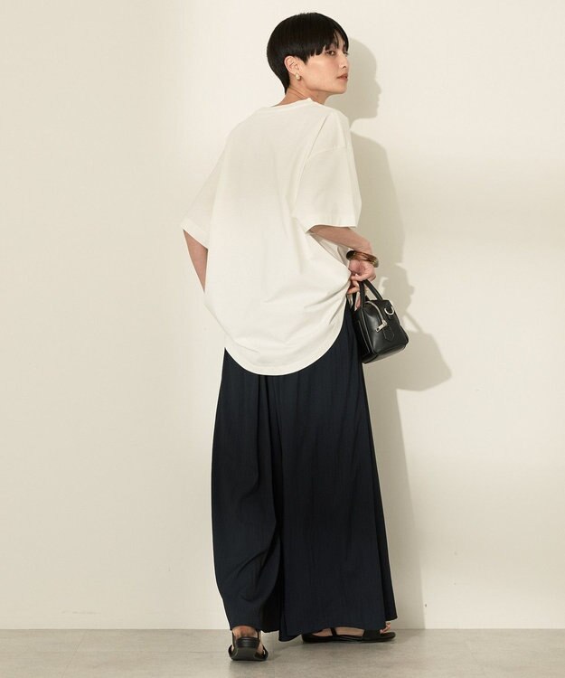 AMERICAN HOLIC BROOKLYN カレッジロゴBIGTシャツ Off White