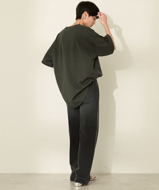 AMERICAN HOLIC BROOKLYN カレッジロゴBIGTシャツ Charcoal Gray