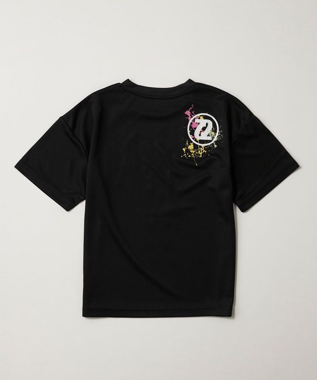 OP／FILA 【SEVEN2】ストリ－トデザインロゴTシャツ ブラック