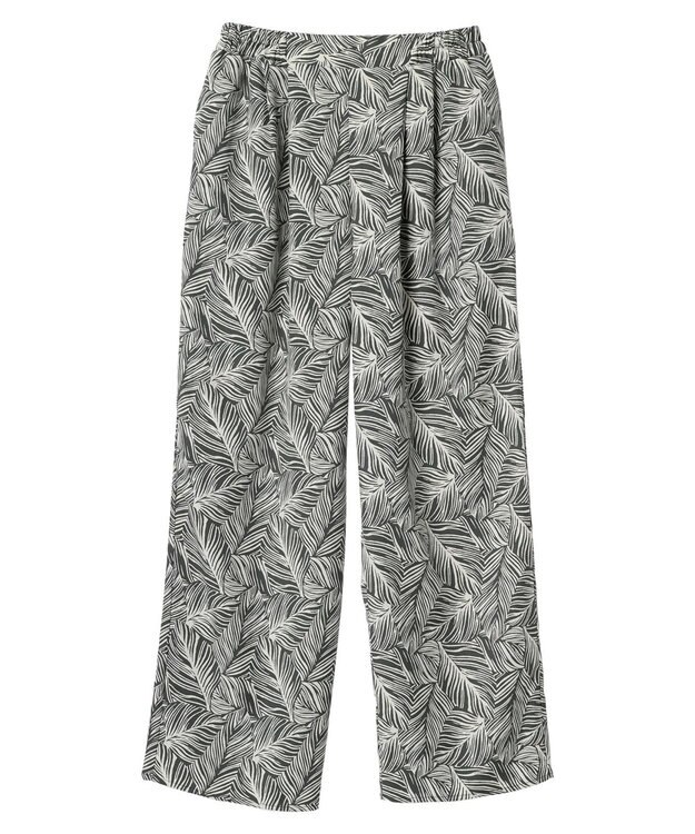 Green Parks イージー柄パンツⅢ Charcoal Gray