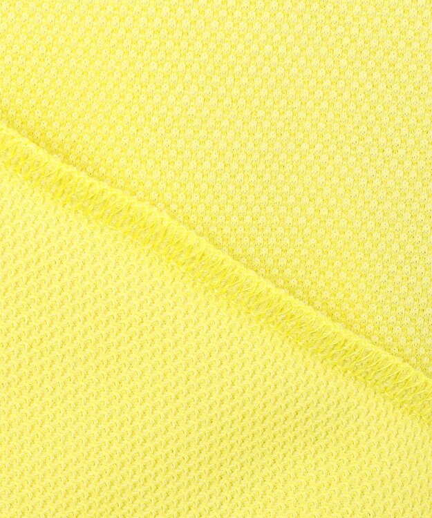 23区GOLF 【WOMEN】ゆったりシルエット 半袖ゴルフポロシャツ イエロー系