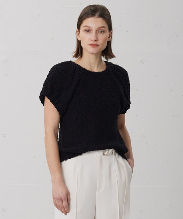 BEIGE， BLANCHE / ニットトップス Black