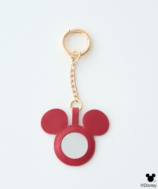 earth music&ecology 【予約】Disney/ミッキーミラー付きチャーム レッド