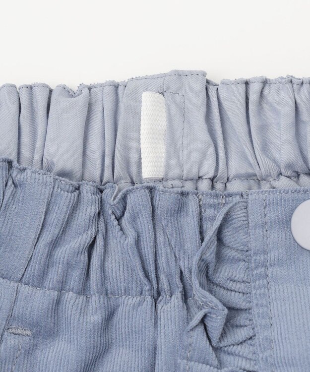 組曲 KIDS 【110-140㎝】コーデュロイ キュロット サックスブルー系