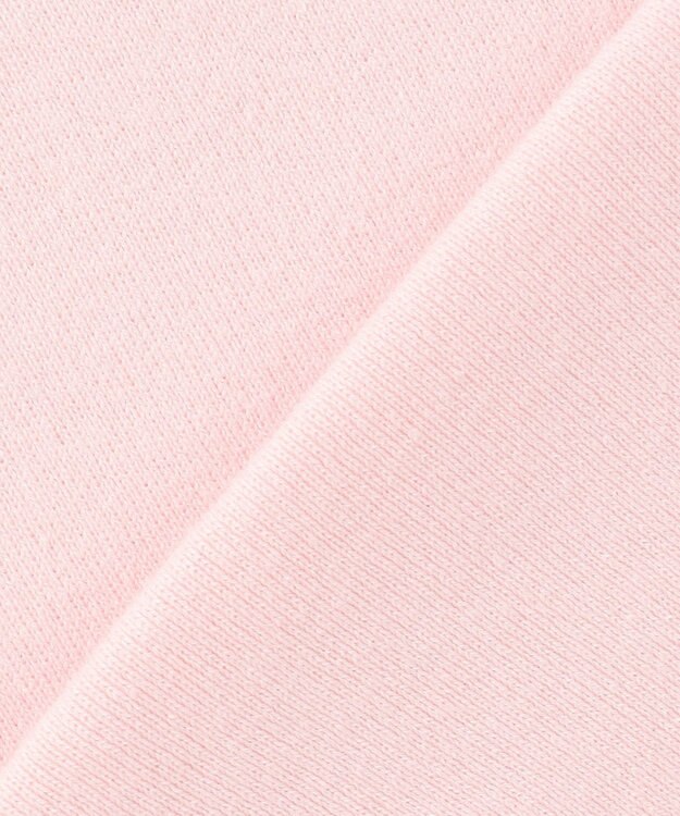 UNFILO コットンカシミヤニット フーディ ピンク