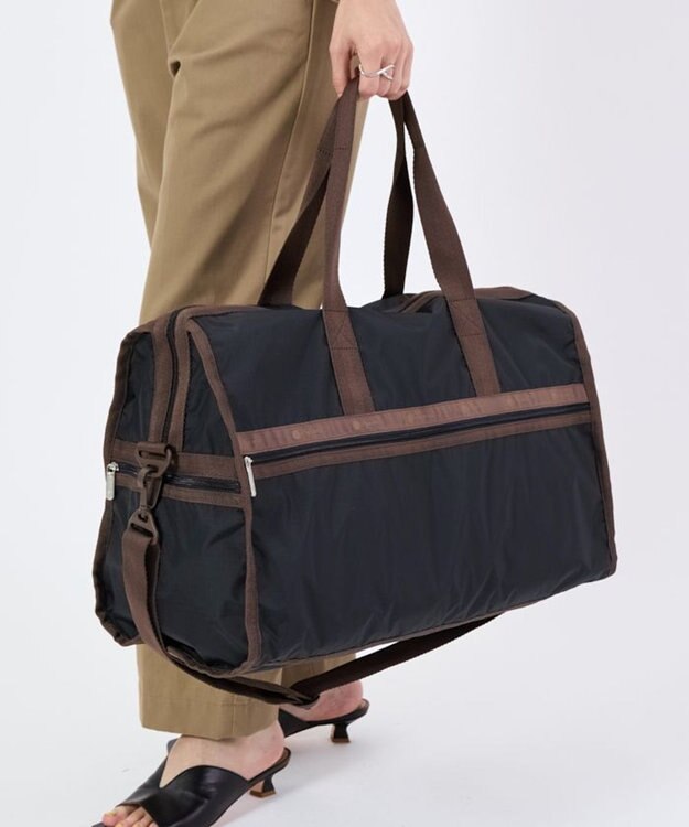 LeSportsac DELUXE LG WEEKENDER/ディープシー/ダークチョコレート ディープシー/ダークチョコレート